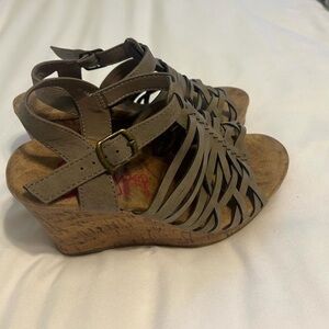 Gray Wedged Heels - Women’s Size 6